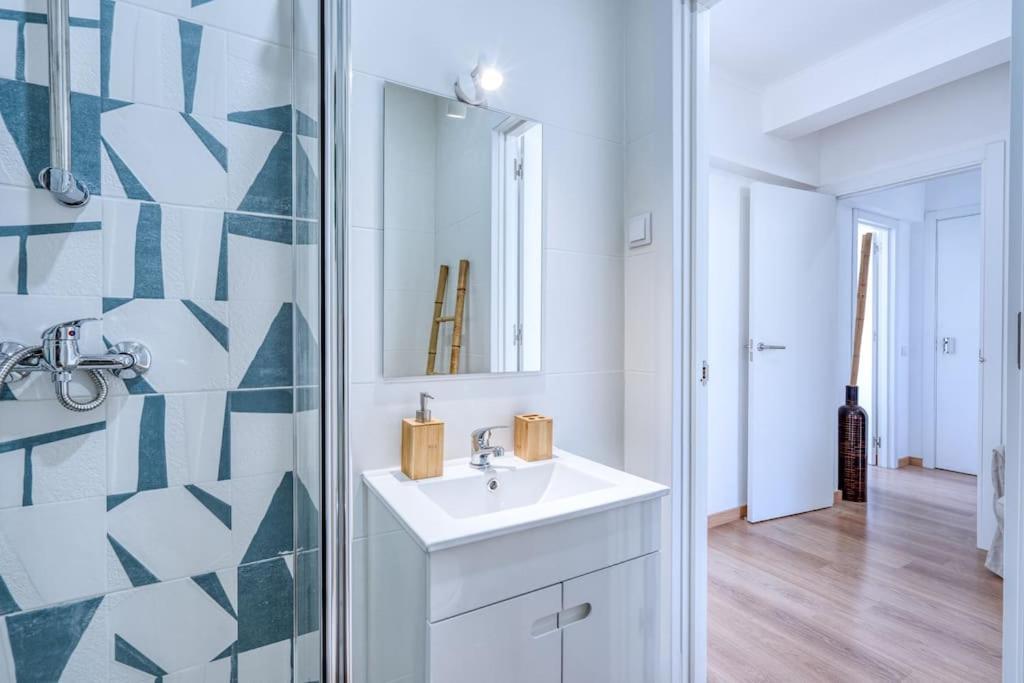 Ferienwohnung Faro Center With Ac & Wifi Exterior foto