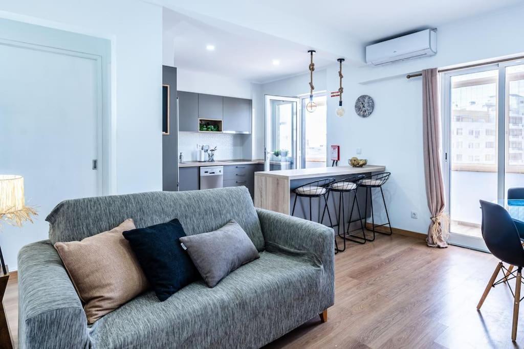 Ferienwohnung Faro Center With Ac & Wifi Exterior foto