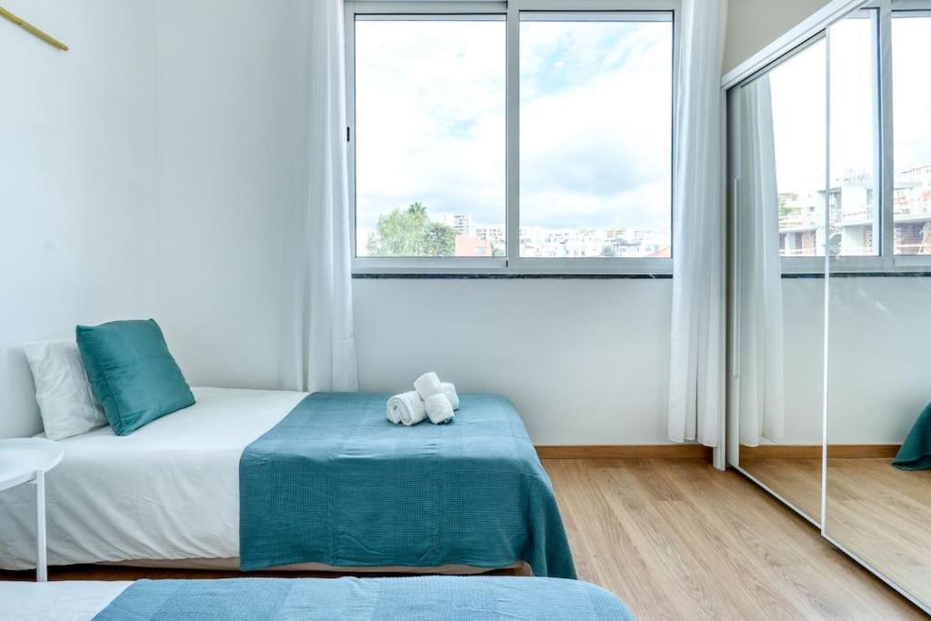 Ferienwohnung Faro Center With Ac & Wifi Exterior foto