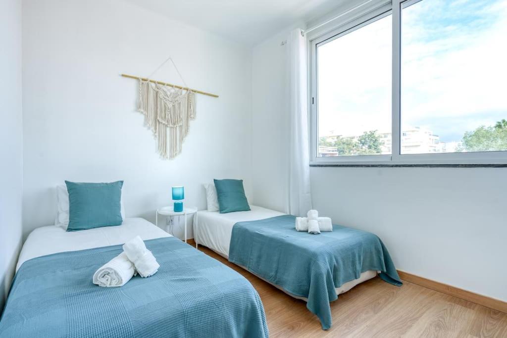 Ferienwohnung Faro Center With Ac & Wifi Exterior foto
