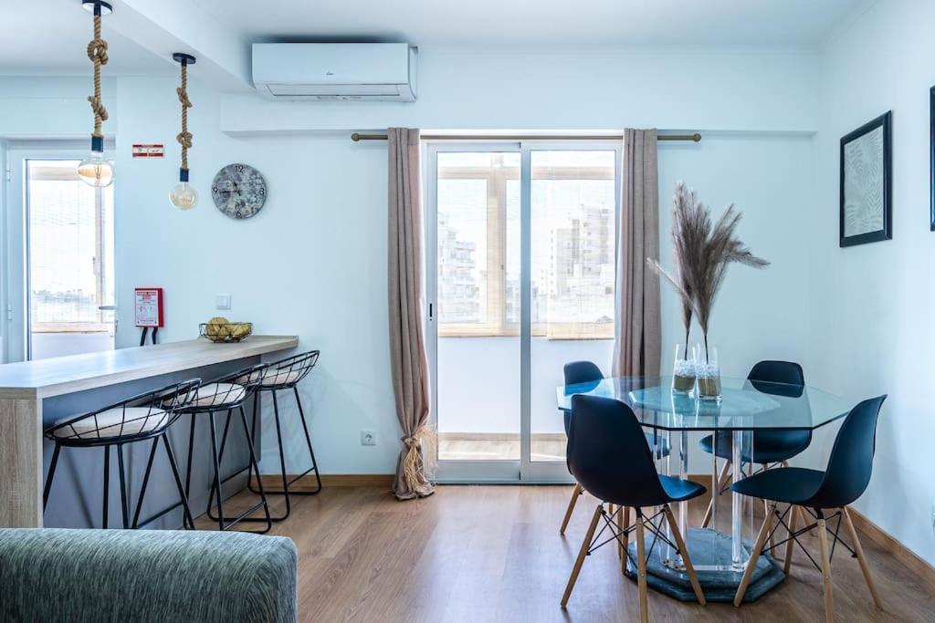 Ferienwohnung Faro Center With Ac & Wifi Exterior foto